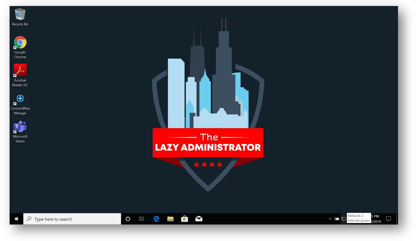 Set Corporate Wallpaper with Intune for Non Windows 10 Enterprise or  Windows 10 Education Machines – The Lazy Administrator