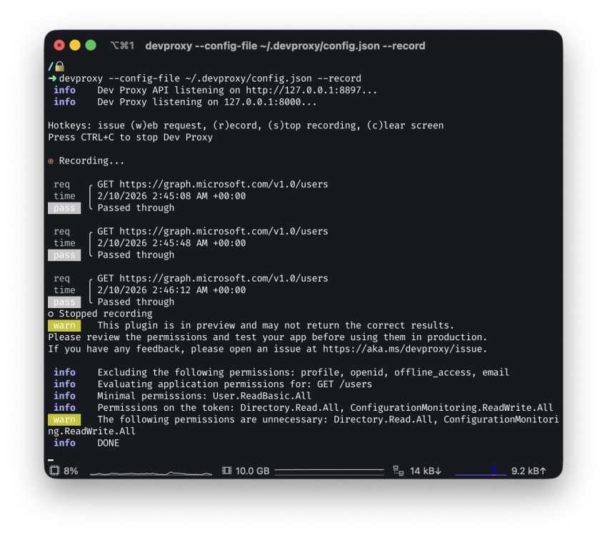 Using Dev Proxy to Identify Excessive Microsoft Graph Permissions in ...